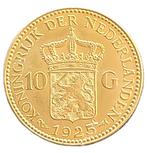 Gouden 10 gulden Wilhelmina 1925a, Postzegels en Munten, Verzenden, Goud, Koningin Wilhelmina, Losse munt