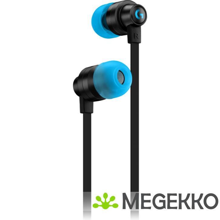 Logitech-G G333 In-ear Bedraad Zwart 3.5mm, Audio, Tv en Foto, Koptelefoons, Nieuw, Verzenden