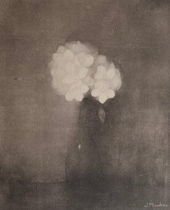 Jan Mankes (1889-1920) - Vaas met jasmijn, Antiek en Kunst, Antiek | Overige Antiek