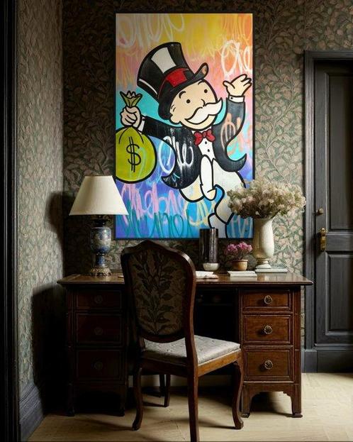 Gunnar Zyl (1988) - Mr. Monopoly XXL, Antiek en Kunst, Kunst | Schilderijen | Modern