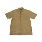 Vintage ONeill Brown Printed Shirt maat S, Kleding | Heren, Overhemden, Ophalen of Verzenden, Zo goed als nieuw, O'Neill
