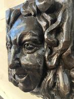 Snijwerk, Faun - 29 cm - Hout