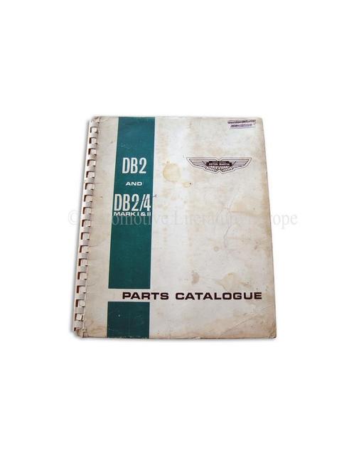 1966 ASTON MARTIN DB2 & DB2/4 MK 1 / 2 ONDERDELENHANDBOEK, Auto diversen, Handleidingen en Instructieboekjes