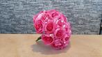 Bruidsboeket Camelia Fuchsia foam EV449, Ophalen of Verzenden, Nieuw
