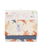 HEMA Hydrofieldoeken 60x60 structuur hond - 3 stuks, Verzenden