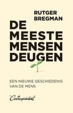De meeste mensen deugen | 9789082942187 | Rutger Bregman, Boeken, Zo goed als nieuw, Rutger Bregman
