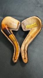 Zonder Minimumprijs - Meerschuim pijp - Amber, Verzamelen, Rookartikelen, Aanstekers en Luciferdoosjes, Nieuw