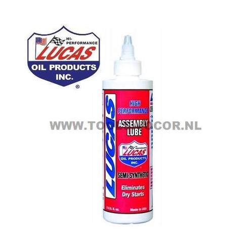 LUCAS OIL Assembly lube semi syn. 118ml (Werkplaats, OLIE), Auto diversen, Autogereedschap, Nieuw, Verzenden