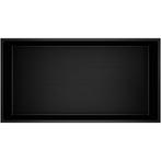 Inbouwnis - Leoni Nima - 30x60x10cm - Mat Zwart, Ophalen of Verzenden, Nieuw, Rvs