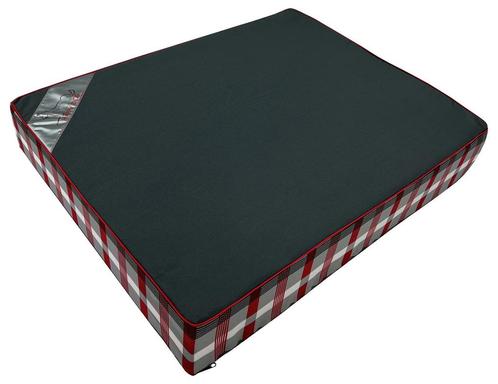 Stijlvol hondenkussen in grijze kleur - 65x50x10 cm - Wat..., Dieren en Toebehoren, Hondenmanden, Nieuw, Polyester, Ophalen of Verzenden