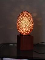 Lamp - Hout, Metaal, Schelp - emoe-ei