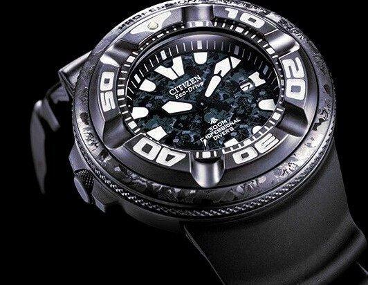 Citizen - Divers Eco Drive 300 BAR GODZILLA - Limited, Sieraden, Tassen en Uiterlijk, Horloges | Heren