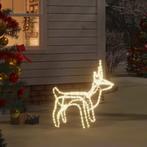 vidaXL Kerstfiguur rendier warmwit 60x30x60 cm, Diversen, Verzenden, Nieuw
