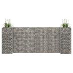 vidaXL Gabion plantenbak H-vormig 260x40x100 cm staaldraad, 100 cm of meer, Verzenden, Nieuw, Metaal