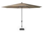 Platinum parasol Riva Ø4,0 taupe, Nieuw, 3 tot 4 meter