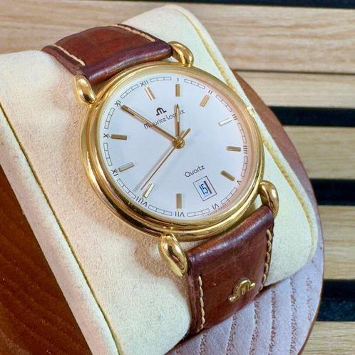 Maurice Lacroix - Classic 18k Goldplated G10 - Zonder, Sieraden, Tassen en Uiterlijk, Horloges | Heren