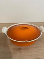 Le Creuset, COUSANCES - Steelpan - geëmailleerde fonte -, Antiek en Kunst