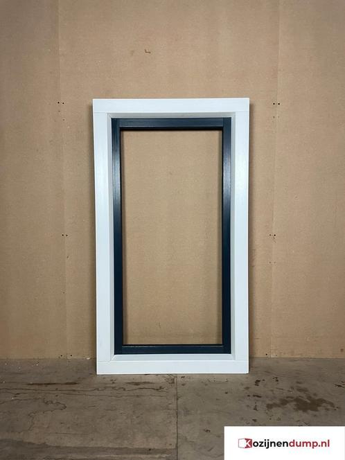 Kunststof draai/kiepraam A386 - 82,9 cm x 148,6 cm (bxh), Doe-het-zelf en Verbouw, Kozijnen en Schuifpuien, Nieuw, Kunststof, Raamkozijn