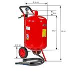 Straalketel XXL - Zandstraalketel - Zandstralen met mobiele, Ophalen of Verzenden, Nieuw