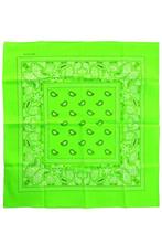 Bandana fluor groen, Kleding | Dames, Ophalen of Verzenden, Nieuw