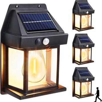 Buiten Zonne-energie Wandlamp met Bewegingssensor – Tuinlamp beschikbaar voor biedingen
