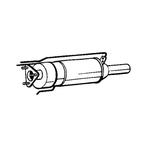 Roetfilter Vauxhall Vectra Mk 1.9 2002 tot 2008 DPF C, Verzenden, Nieuw