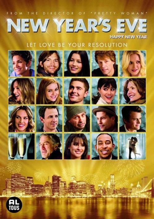 New Years Eve (dvd tweedehands film), Cd's en Dvd's, Dvd's | Actie, Zo goed als nieuw, Ophalen of Verzenden