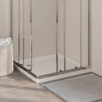 vidaXL Douchebak vierkant 80x80 cm ABS wit, Verzenden, Nieuw