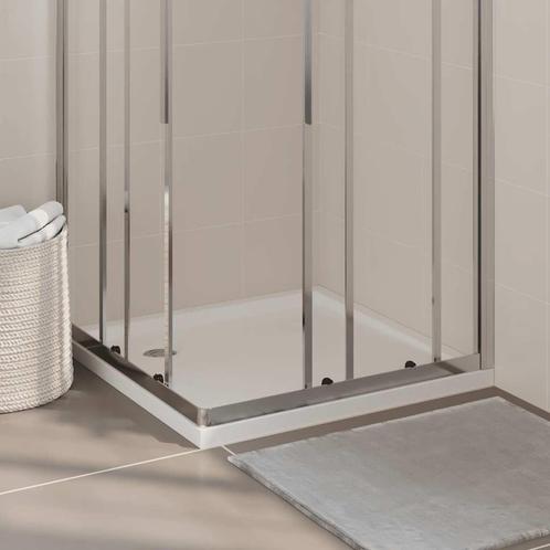 vidaXL Douchebak vierkant 80x80 cm ABS wit, Doe-het-zelf en Verbouw, Sanitair, Nieuw, Verzenden