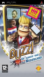 Buzz de Slimste van Nederland (Sony PSP), Spelcomputers en Games, Vanaf 7 jaar, Gebruikt, Verzenden