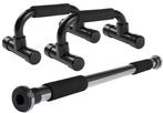 VirtuFit Combideal: Optrekstang + Opdruksteunen, Sport en Fitness, Fitnessmaterialen, Verzenden, Nieuw, Oprekstang