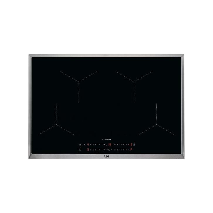 AEGIKB8443SXB – Inbouw Inductiekookplaat – 80 cm, Witgoed en Apparatuur, Kookplaten, Ophalen of Verzenden