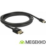 DeLOCK 84928 DisplayPort kabel 2 m Mini DisplayPort Zwart, Nieuw, Verzenden