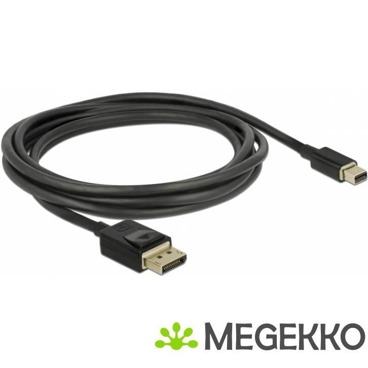 Delock 84928 Mini DisplayPort naar DisplayPort-kabel 8K 60, Computers en Software, Overige Computers en Software, Nieuw, Verzenden