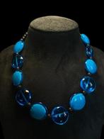 vetro di Murano - Halsketting - turkooisblauw glas
