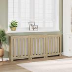 vidaXL Radiatorombouw 205x21,5x83,5 cm bewerkt hout sonoma, Doe-het-zelf en Verbouw, Verwarming en Radiatoren, Verzenden, Nieuw