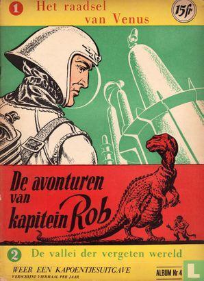Kapitein Rob - Het raadsel van Venus + De vallei der verg..., Boeken, Stripboeken, Zo goed als nieuw, Eén stripboek, Verzenden