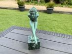 Max le Verrier - garcia - sculptuur, Lanceuse de disques -, Antiek en Kunst