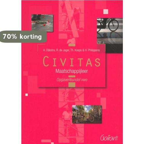 Civitas Maatschappijleer Opgavenbundel VWO 9789044128246, Boeken, Schoolboeken, Zo goed als nieuw, Verzenden