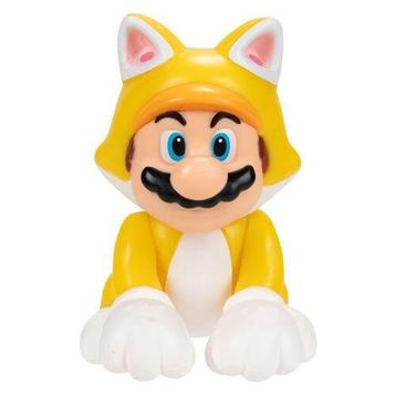 Jakks Pacific Super Mario 6,5CM Figure-Cat Mario (Diversen) beschikbaar voor biedingen