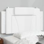 vidaXL Hoofdbordkussen 100 cm kunstleer wit, Huis en Inrichting, Verzenden, Nieuw, Wit, Overige materialen