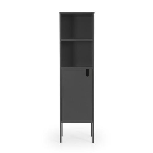 *WOONWINKEL* Tenzo Uno Smalle Kast Mat Grijs, Huis en Inrichting, Kasten | Wandmeubels, Nieuw, Verzenden