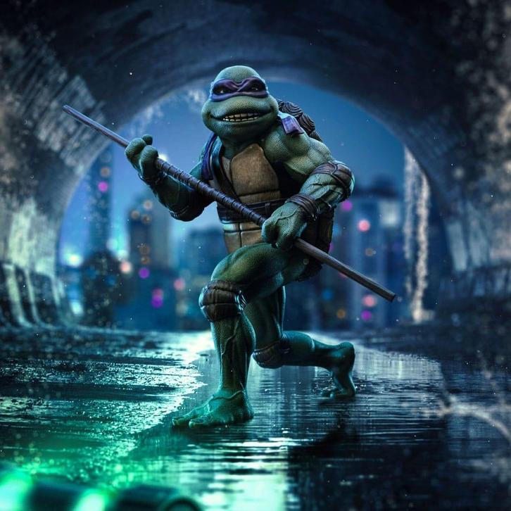 Teenage Mutant Ninja Turtles Art Scale Statue 1/10 Donatello, Verzamelen, Film en Tv, Nieuw, Ophalen of Verzenden