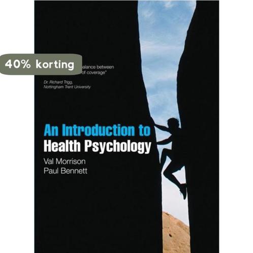 An introduction to Health Psychology 9780273718352, Boeken, Taal | Engels, Gelezen, Verzenden