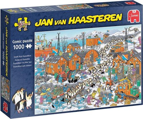 Jan van Haasteren - Zuidpool Expeditie (1000 stukjes) |, Hobby en Vrije tijd, Denksport en Puzzels, Nieuw, Verzenden