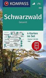 Wandelkaart 888 Schwarzwald Zwarte Woud | Kompass 4, Nieuw, Verzenden