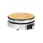 GGM Gastro | Crêpebakplaat - met 1 plaat - Ø 370mm | CGJ37 |, Verzenden, Nieuw in verpakking, Fornuis, Frituur en Grillen