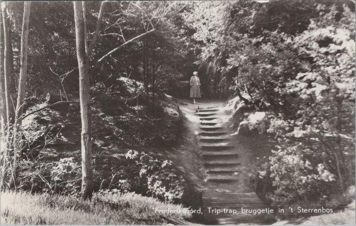 FREDERIKSOORD - Trip-trap bruggetje in t Sterrenbos, Verzamelen, Ansichtkaarten | Nederland, Verzenden