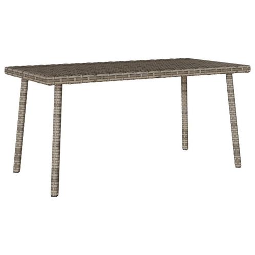 vidaXL Tuin salontafel rechthoekig 80x40x37 cm poly rattan, Tuin en Terras, Tuintafels, Nieuw, Verzenden