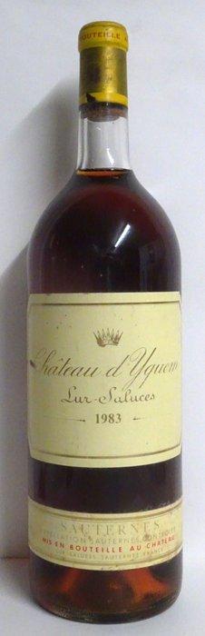 1983 Château dYquem - Sauternes 1er Cru Supérieur - 1, Verzamelen, Wijnen